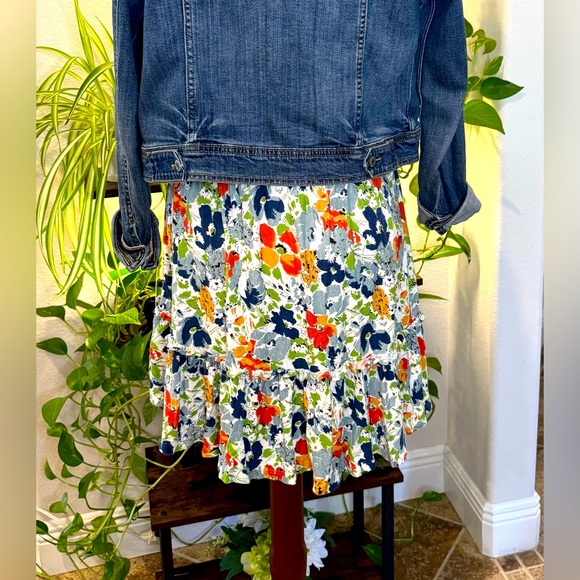 Ralph Lauren Multicolor Floral Mini Skirt - Picture 2 of 5